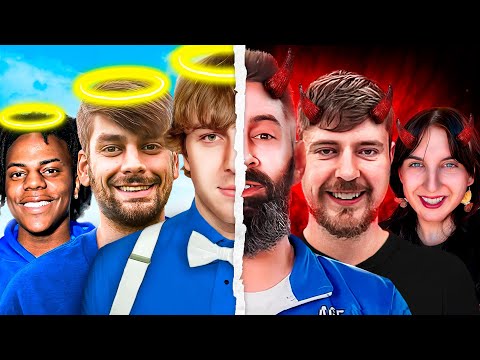 Most Loved VS Most Hated MrBeast Players