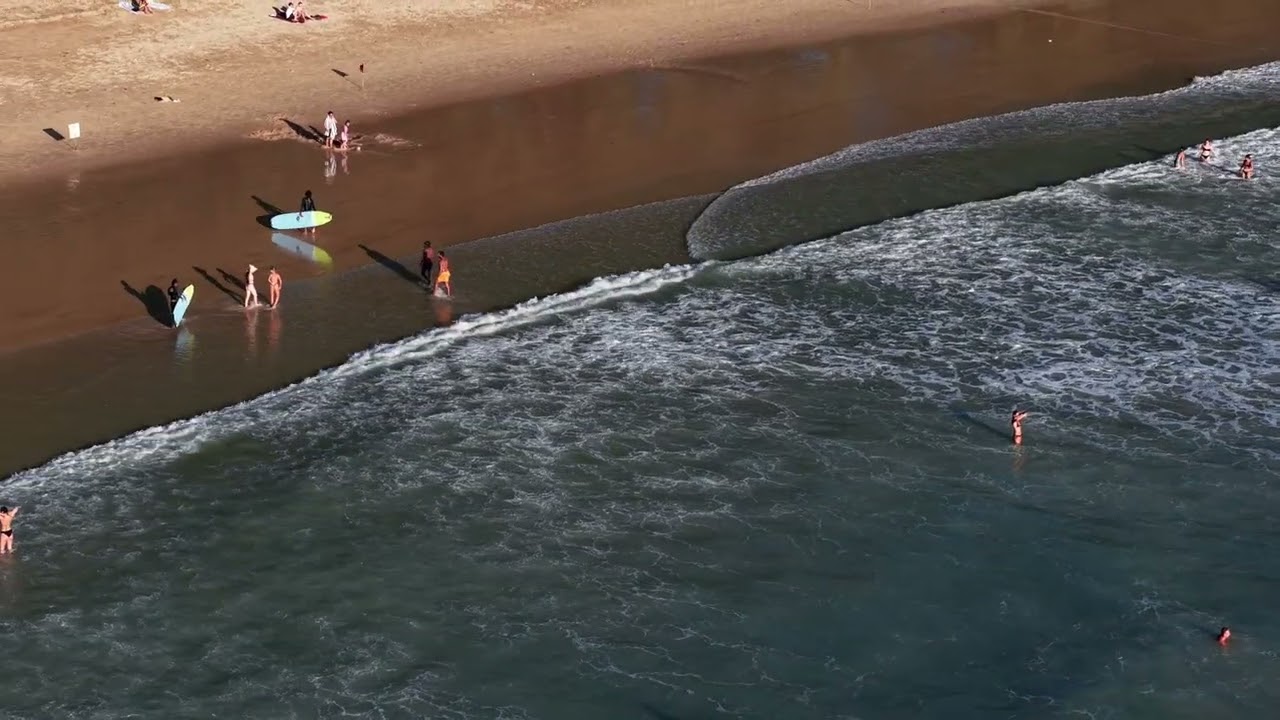 Discover the breathtaking bird's eye spectacle of Kamala Beach.