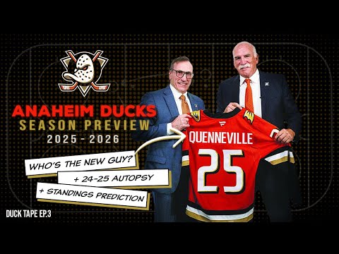 Anaheim Ducks Season Preview 25-26 | Duck Tape Ep.3