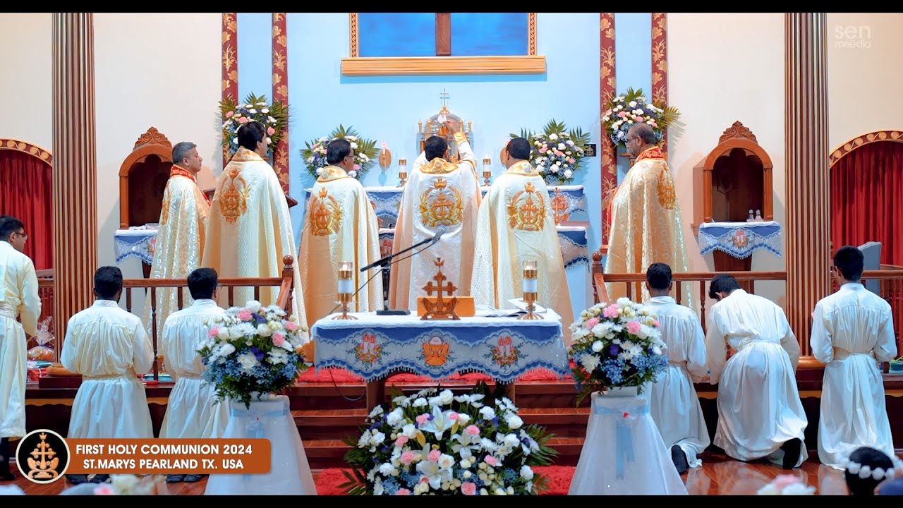 HOLY COMMUNION 2024   ST. MARYS PEARLAND  TX. USA