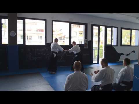 Sensei Paul Derrick , Athens 2018 - Kokyu ho 2