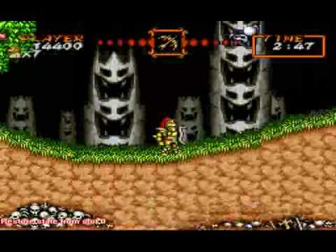 Let's Play Quickly Super Ghouls 'n' Ghosts Part 1
