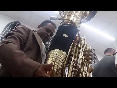 CULTO CCB, HINO 379 HINÁRIO 5 / GRANDE FESTA HAVERÁ NOS CÉUS / TUBA KING.