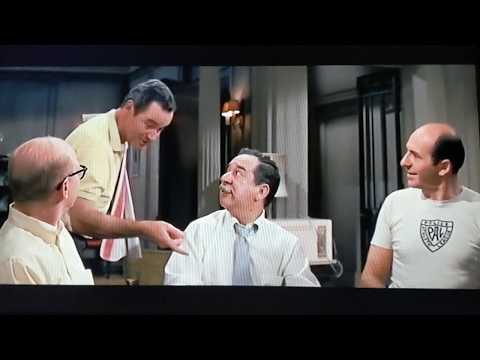 The Odd Couple.... Felix Cleans up the Poker night, Classic scene