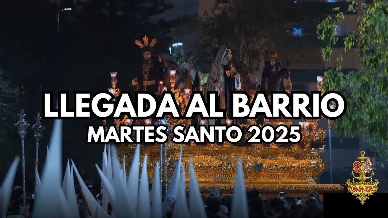 LLEGADA AL BARRIO | HDAD DE LA CLEMENCIA JEREZ | MARTES SANTO 2025