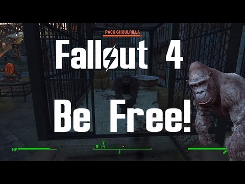★ Fallout 4 - Releasing 'The Packs' Caged Animals - Nuka-World DLC