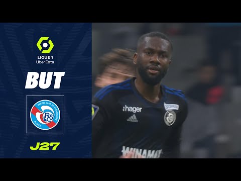 But Jean-Eudes AHOLOU (89' - RCSA) OLYMPIQUE DE MARSEILLE - RC STRASBOURG ALSACE (2-2) 22/23