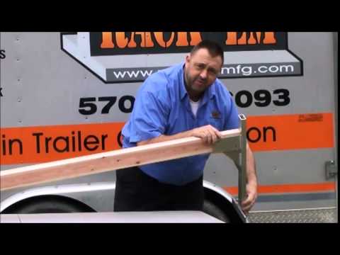 RA/PK-28B: How to Install the Aluminum Ladder Roof Rack Bracket Kit by Rack'em MFG for Pack'em
