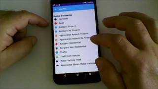 Philly Crime Map - Android (2015) - Silent Walkthrough