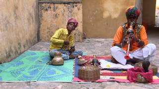 preview picture of video 'Inde 2014 : Jaipur - Charmeur de serpents'