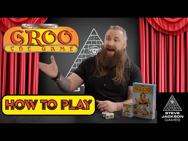 Vídeo relacionado con Steve Jackson Games | Groo: The Game | Tactical Game of Chaos and Comedy | Perfect for 3 to 6 Players | Ages 10 and Up | English | Fun for Family Game Nights or Casual Gatherings