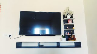 Bluewud primax TV entertainment unit।। Unboxing & installation🔨 process।। Review-Chip &best ✨🌟⭐