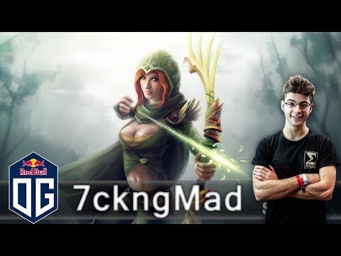 OG.7ckngMad Windranger Gameplay - Ranked Match - OG Dota 2.