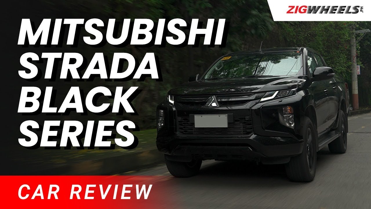 2022 Mitsubishi Strada Athlete 4x4 Black Series Review | Zigwheels.Ph