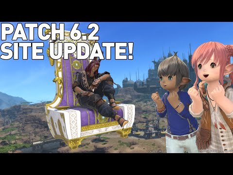 New Emotes, Mounts & Lore! - FFXIV Patch 6.2 Special Site Updated