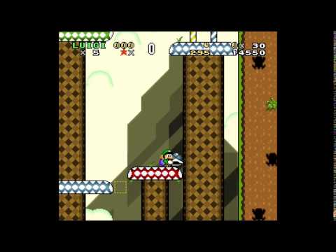 SMW Custom Level: Fuzzy Mushrooms