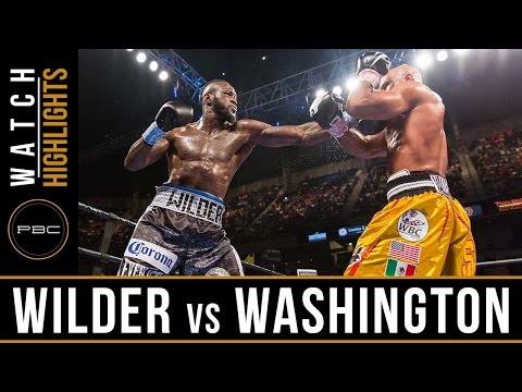 Wilder vs Washington HIGHLIGHTS: February 25, 2017 - PBC on FOX