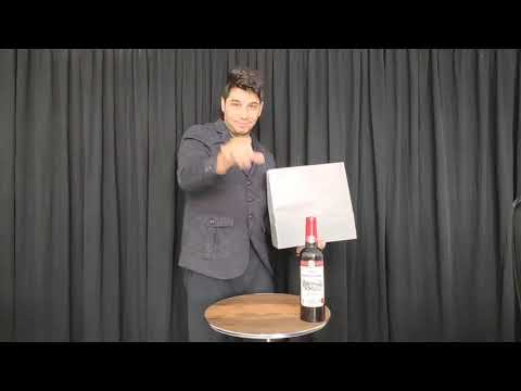 Saturn Magic -Wine Bottles From Paper Bag (4 Bottles) by Tora Magic - Trick