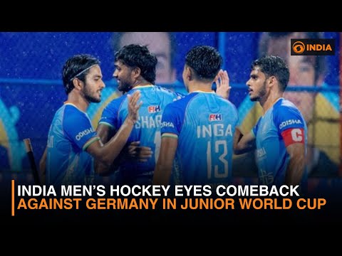 India Men’s Hockey Eyes Comeback Against Germany in Junior World Cup