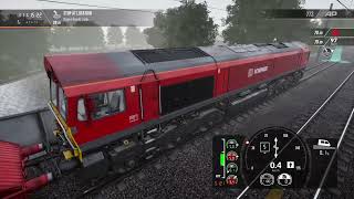 Train Sim World 2 - BR Class 66 with DB Schenker Bogie Hopper Fabnooss Wagon - Aggregate Industries
