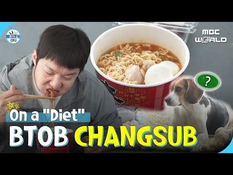[SUB] CHANGSUB's odd weight-loss meal #BTOB #LEECHANGSUB