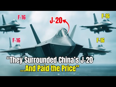 China’s J-20 Surrounded by 4 F-16s — What Happened Next Shook the Skies