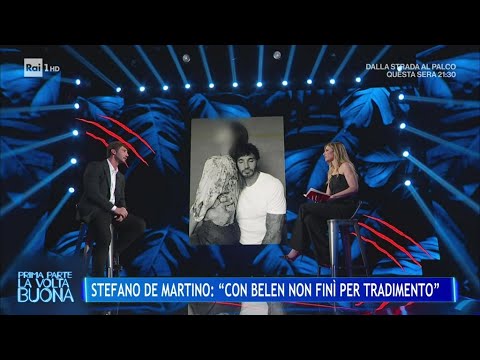 Stefano de Martino: "Con Belen non finì per tradimento" - La Volta Buona 17/01/2025