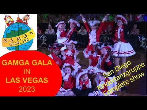 PRINZENGARDE - SAN DIEGO KINDERTANZGRUPPE - COMPLETE SHOW - GAMGA Gala Saturday Night 2023