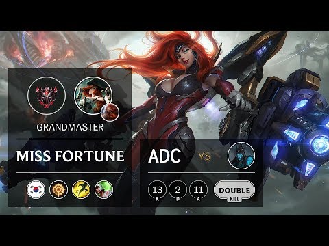 Miss Fortune ADC vs Kalista - KR Grandmaster Patch 9.18
