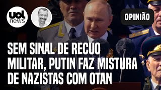 Guerra na Ucrânia: Putin sequestra Dia da Vitória para reforçar narrativa de poder, diz Jamil Chade
