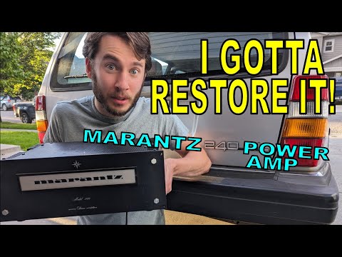 Restoring A Marantz 240 Power Amplifier