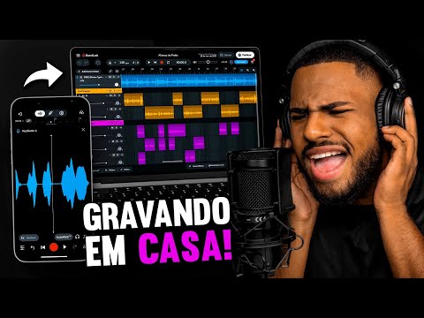 COMO GRAVAR E MIXAR UMA MÚSICA EM CASA! De GRAÇA e SEM BAIXAR nada