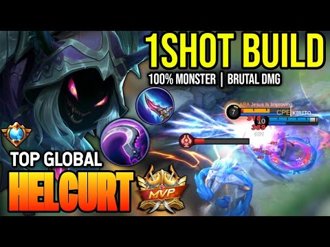 HELCURT BEST BUILD 2023 | TOP GLOBAL HELCURT GAMEPLAY | MOBILE LEGENDS✓