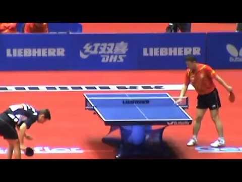 TT Team WM Dortmund 2012 4 Robert Gardos vs Ma Lin