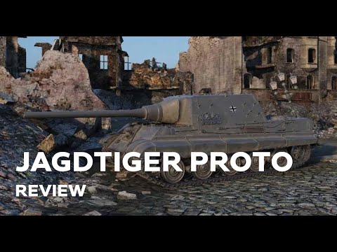 WoT - Présentation Jagdtiger Proto - un Ka-Ri allemand