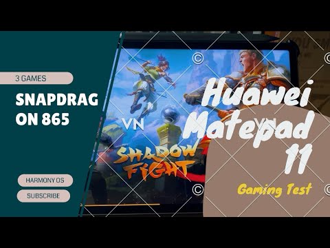 Huawei Matepad 11 Gaming Test/ Shadow fight/Angry Birds/Mobile Legends Bang Bang
