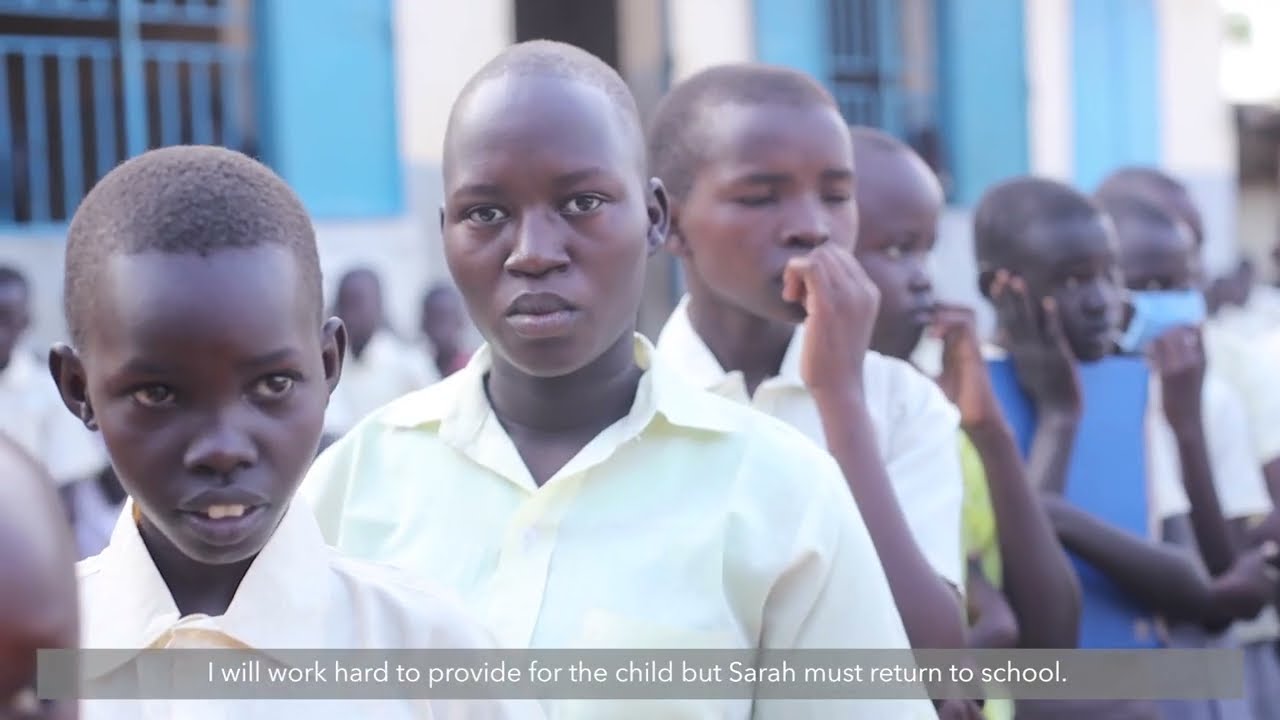 YOUNG MOTHER RETURNS TO SCHOOL