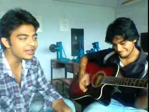 Souvik banerjee Playing guitar for a friend