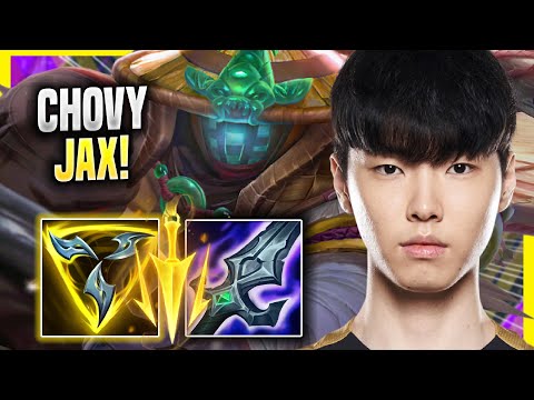 CHOVY IS READY FOR JAX! - GEN Chovy Plays Jax TOP vs Tryndamere! | Season 2022