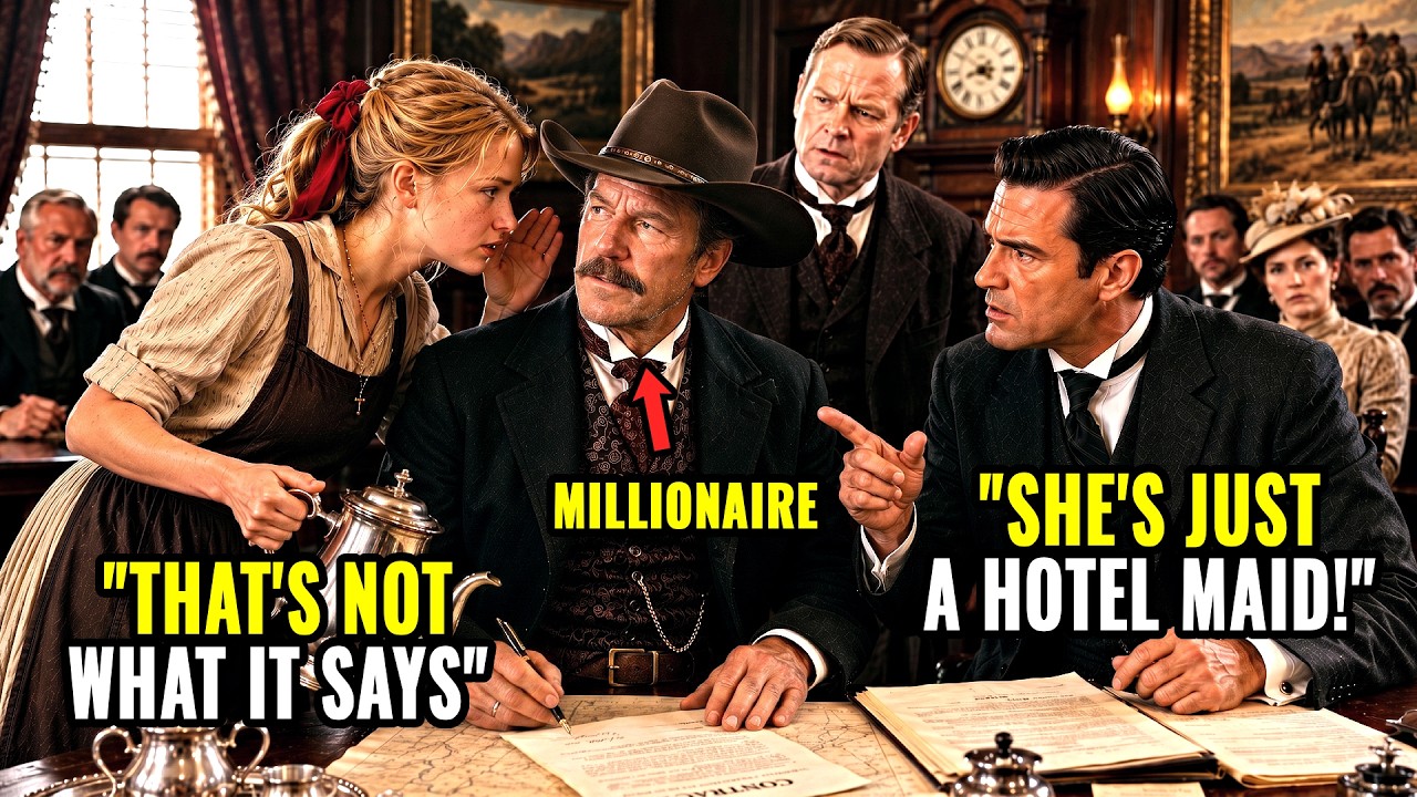 “Your Translator is Lying!” — Widow’s Daughter Warns Millionaire Cowboy in Fluent German Before Deal