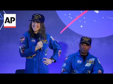 Video Thumbnail: Artemis II's moon-traveling astronauts return home to cheers after a record-breaking trip