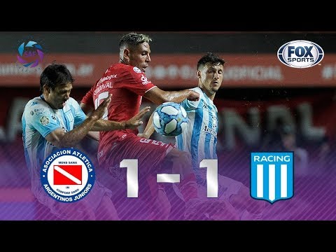 QUE JOGO! VEJA OS MELHORES MOMENTOS DE ARGENTINO JUNIORS 1 X 1 RACING PELA SUPERLIGA ARGENTINA