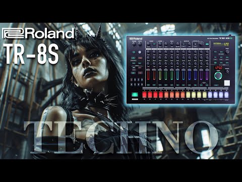 ROLAND TR 8 S TECHNO LIVE SET - USER PATTERNS