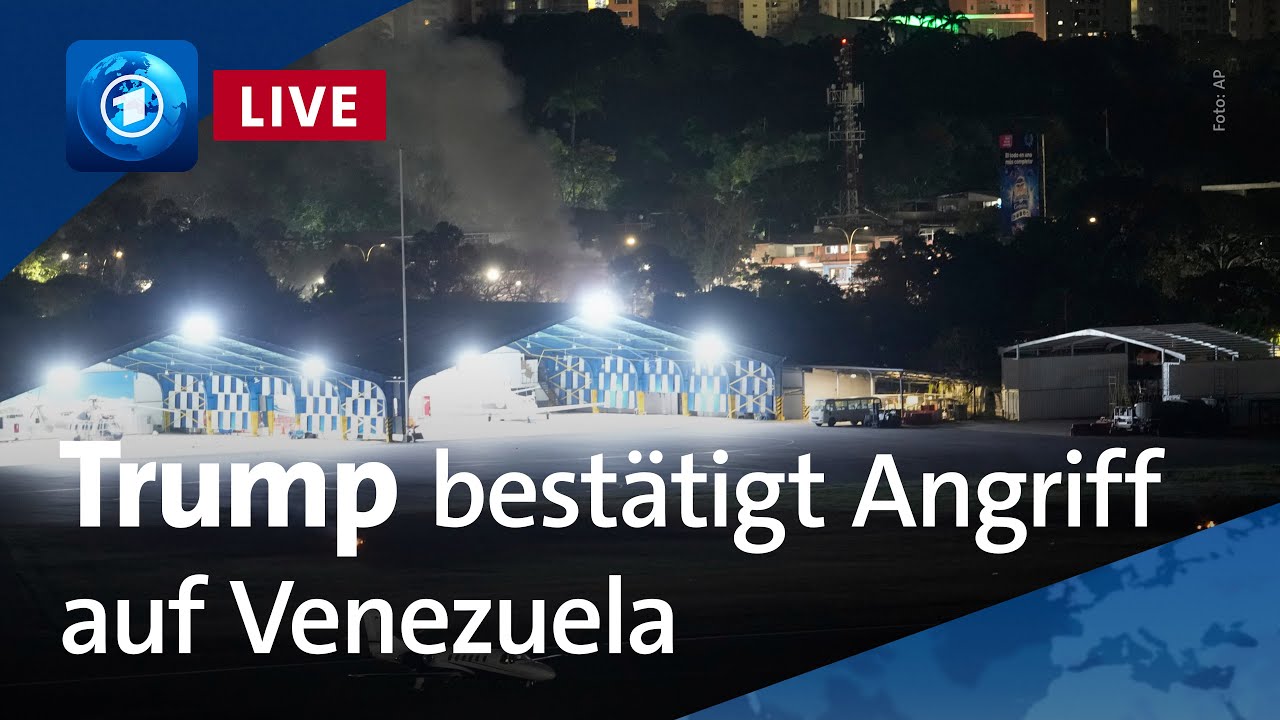 Venezuela: Trump meldet Gefangennahme des venezolanischen Staatschefs Maduro