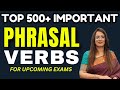 500 Important Phrasal Verbs For Upcoming Exams English With Rani Ma Am