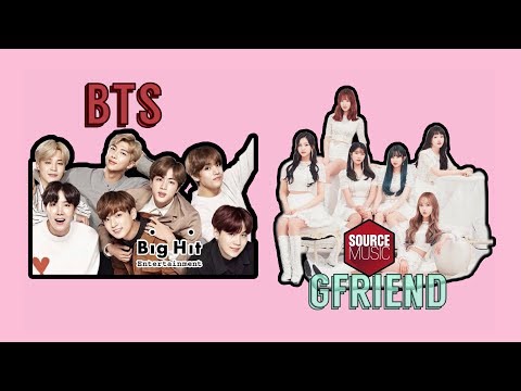 BTS & GFRIEND Siblings moment.