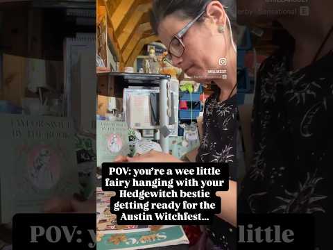 Time jumping my way to the Austin Witchfest next week!