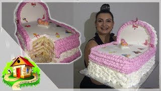 BOLO CHÁ DE BEBÊ OU CHÁ DE FRALDA - Culinária em Casa