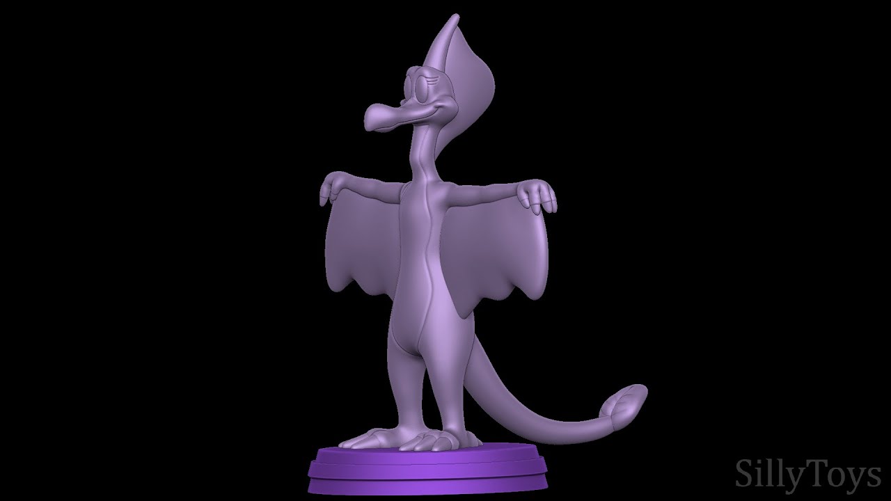 Elsa - Were Back a Dinosaurs Story 3D Print Model
