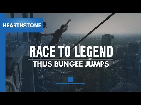 Race to Legend - Thijs bungee jumps
